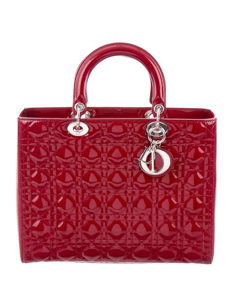 red bag dior|miss lady dior bag.